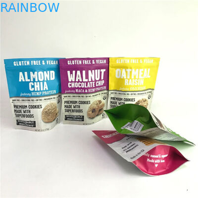 رقائق الألومنيوم الحفر الطباعة 120mic أكياس تغليف المواد الغذائية