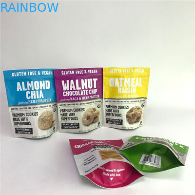 رقائق الألومنيوم الحفر الطباعة 120mic أكياس تغليف المواد الغذائية