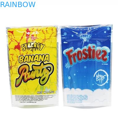 3.5g 7g CBD Herbal Incense تغليف الحقيبة مع نافذة واضحة