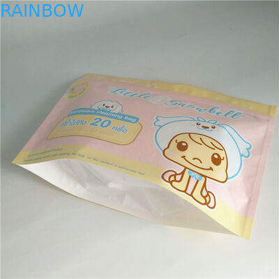 حقيبة معقم بخاري ميكروويف مغلفة بطباعة الحفر