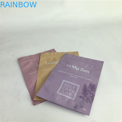 SGS مغلفة OPP حقيبة فويل لملح الحمام