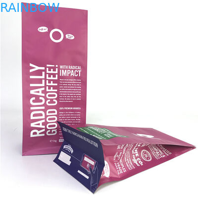 أكياس مجمعة جانبية من رقائق الألومنيوم VMPET BPA 400 مل مع صمام