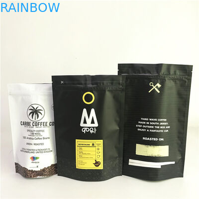 أكياس رقائق الألومنيوم المطبوعة المخصصة المطبوعة مع أكياس زيبر مايلر