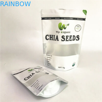 أكياس الطباعة الرقمية أكياس نوني مخصصة مع أكياس مايلر نافذة الرمز البريدي قفل