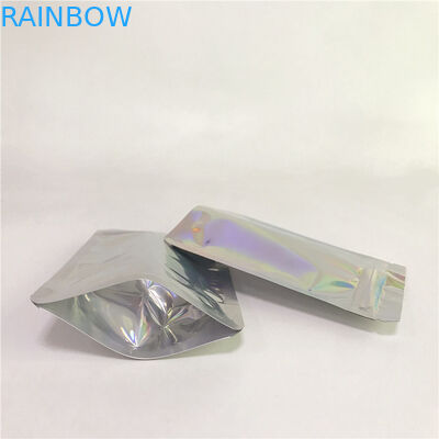 طباعة رقمية أكياس تصوير مجسمة أمامية وخلفية شفافة لتغليف مستحضرات التجميل