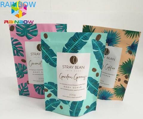 أكياس أملاح الاستحمام المصنوعة من رقائق الألومنيوم غير اللامعة المقبولة حسب الطلب ، أكياس مايلر للتغليف