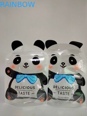 أكياس التعبئة والتغليف لامعة الوقوف أكياس مخصصة مع شكل خاص