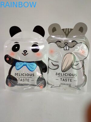 أكياس التعبئة والتغليف لامعة الوقوف أكياس مخصصة مع شكل خاص