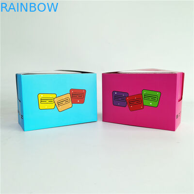 صندوق ورق طباعة مخصص كعكة الشوكولاتة صندوق ورق كرتون مموج