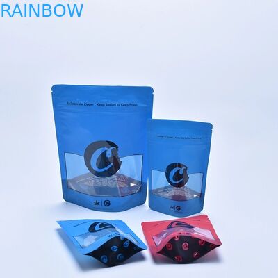 أكياس واقية من رائحة الأطفال على شكل زهرة الأعشاب Ziplock أكياس مقاومة للرائحة Runtz Jungle Boys تغليف لينة اللمس أكياس مايلر