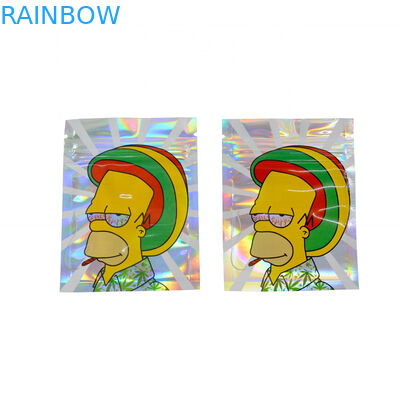 حقيبة ثلاثية الأبعاد لأعشاب اتفاقية التنوع البيولوجي غائر كاندي بير مايلر سستة حقيبة نكهة عشبة زهرة تبغ جاف حقيبة بيع بالتجزئة