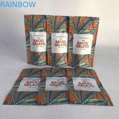 الوقوف أكياس التعبئة والتغليف الصمغ مع سحاب دليل على الطفل