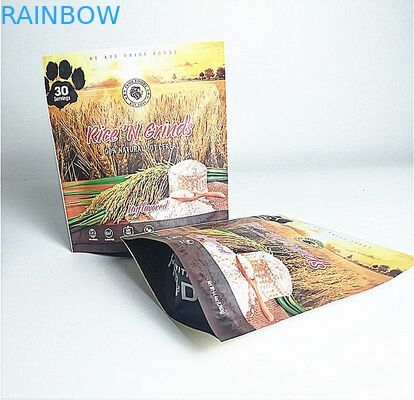 تخصيص الألومنيوم ماتي الوقوف أكياس تغليف رقائق الألومنيوم مع زيبر