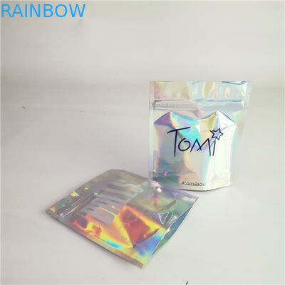 أكياس تغليف مستحضرات التجميل الثلاثية الأبعاد المقبولة حسب الطلب مع سحاب