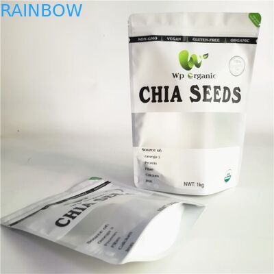 الطباعة الرقمية الحقائب المسطحة الشفافة الرمز البريدي قفل الأكياس البلاستيكية المخصصة