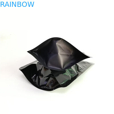 أكياس رقائق الألمنيوم غير اللامعة أو المصقولة حسب الطلب مقبولة مع سحاب