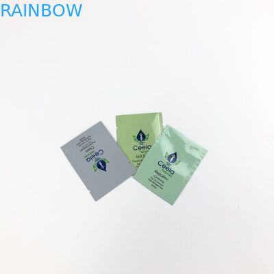 حلقة الشعر حقيبة تغليف سوار المجوهرات البلاستيكية الصغيرة الحقيبة المسطحة الشفافة