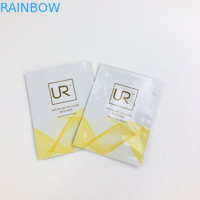 عينات مجانية حقيبة مسطحة ذات 3 جوانب ذات جودة عالية مع أكياس من رقائق الألومنيوم ذات الشق المسيل للدموع