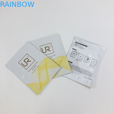 كيس كيس كريم لوسيون زيبلوك بلاستيكي قابل للإغلاق من ثلاثة جوانب