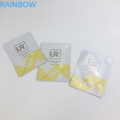 كيس كيس كريم لوسيون زيبلوك بلاستيكي قابل للإغلاق من ثلاثة جوانب