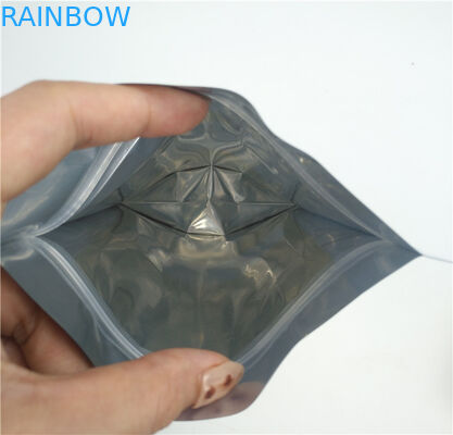 140mic MOPP حقيبة مايلر مجمعة جانبية قابلة لإعادة الاستخدام لحبوب القهوة