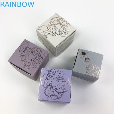 صندوق ورقي خفيف الوزن بلمسة نهائية غير لامعة صندوق تغليف قابل للطي لتعبئة الزيوت العطرية