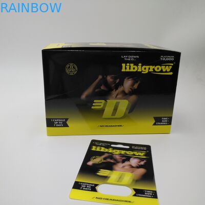 مخصصة بطاقات الورق ماغنوم صناديق Papaer لتغليف كبسولات حبوب منع الحمل