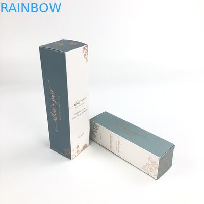 شعار التجزئة مخصص مطبوعة زجاجات العناية بالبشرة أو الجرار مربع التعبئة والتغليف ورقة مستحضرات التجميل