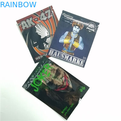 أكياس تغليف بخور الأعشاب Cmyk 100 ميكرون 4 جرام