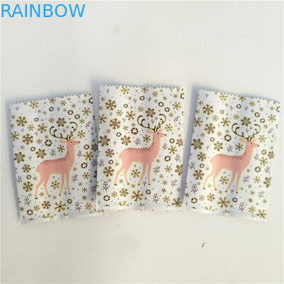 حقيبة تغليف MOPP CMYK 150micron Snack Bar مع حافة خشنة