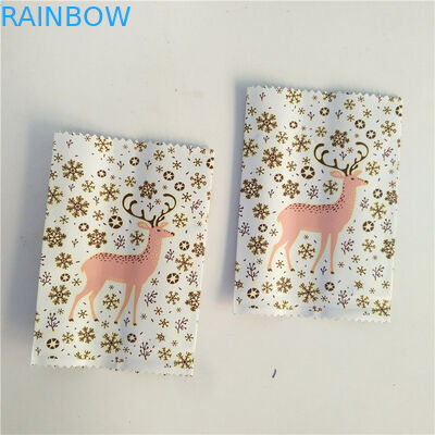 حقيبة تغليف MOPP CMYK 150micron Snack Bar مع حافة خشنة