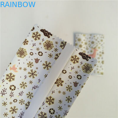 حقيبة تغليف MOPP CMYK 150micron Snack Bar مع حافة خشنة