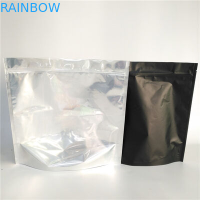 نافذة شفافة SGS Weed Baggies حقيبة بلاستيكية Mylar Doypack