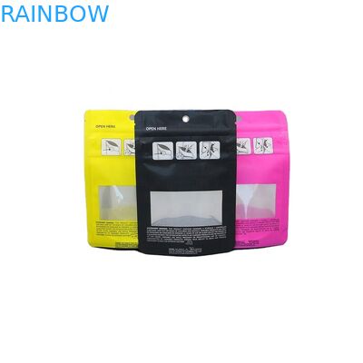 ثلاثية السوستة CBD كاندي مايلر زيبلوك الحقيبة 200mic