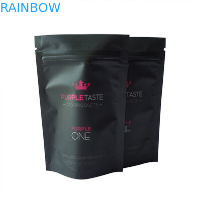 14g 28g حقيبة مايلر CBD ذات رقائق معدنية مقاومة للرائحة مع Ziplock