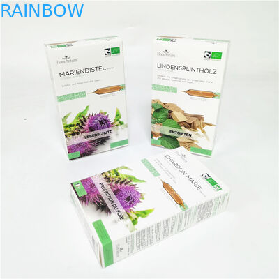 مربعات عرض العداد المطبوعة المخصصة من الورق المقوى لـ Candy Energy Bar Chocolate Bar Box