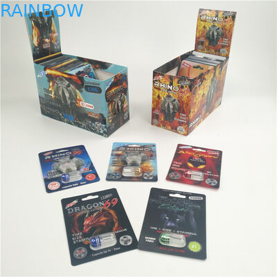 كبسولات Rhino 7 3D 50000 200mic 3D Blister Card CMYK