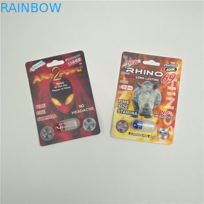 كبسولات Rhino 7 3D 50000 200mic 3D Blister Card CMYK