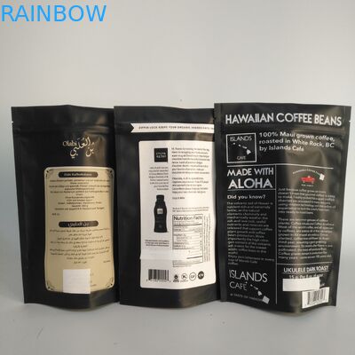 مات الذهب VMPET 300g كيس رقائق الألومنيوم زيبر 100mircon