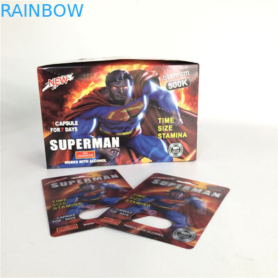 النقش البلاستيك 3D عدسي بطاقة نفطة 10mm