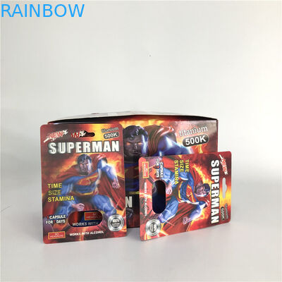 النقش البلاستيك 3D عدسي بطاقة نفطة 10mm