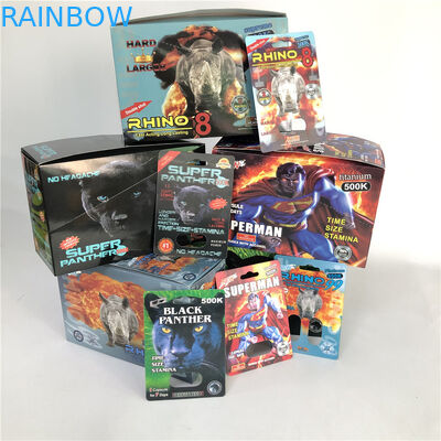 12mm Cap ذكر تعزيز 3D عدسي بطاقة 500K حبة