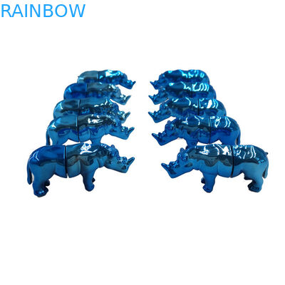 CMRK الجنس حبة الكركدن النمر البلاستيك حبوب منع الحمل زجاجات شكل الحصان 350 جرام