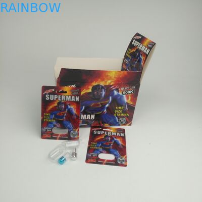 بطاقة SGS 200mic ثلاثية الأبعاد لحبوب الذكور 500K 600k