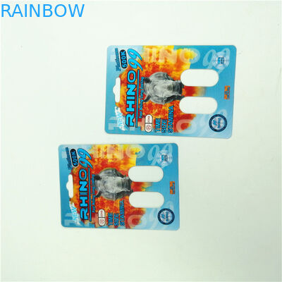 الكركدن بطاقة نفطة التعبئة والتغليف 350g كبسولة تعزيز الذكور السبورة