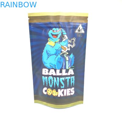 Doypack زيبر MOPP 8OZ زيبر الوقوف الحقيبة VMPET