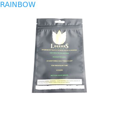 ماتي فيلم MOPP VMPET حقيبة قفل بسحاب قابلة للإغلاق للتبغ السجائر