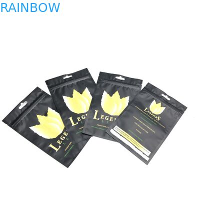 ماتي فيلم MOPP VMPET حقيبة قفل بسحاب قابلة للإغلاق للتبغ السجائر