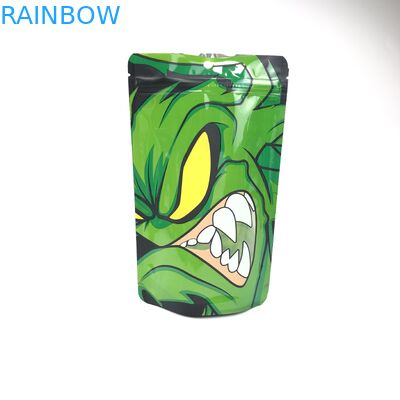 120 ميكرون MOPP VMPET Food Zip Lock Bags للشاي الأخضر