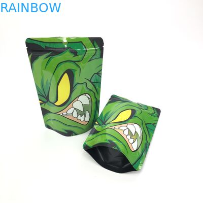 120 ميكرون MOPP VMPET Food Zip Lock Bags للشاي الأخضر